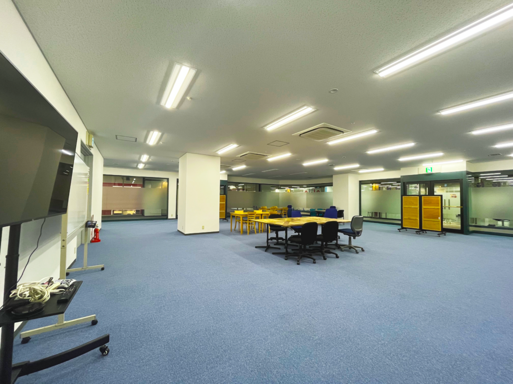 Inside view of example ready space of 12F-H5
