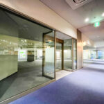 Corridor and outside view at 3f-j7