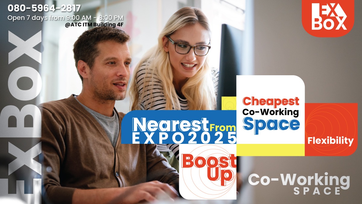 Friendly coworking space receptionist assisting a customer