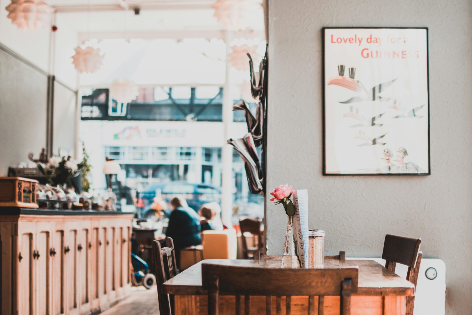 Study cafe workstation in Osaka