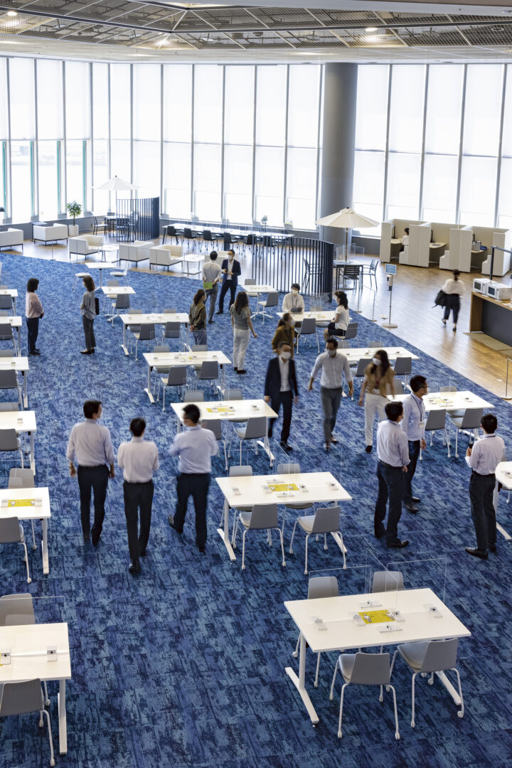Collaborative lounge area
