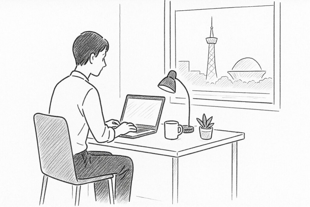 大阪で1時間1000円から利用できる個室ワークスペースはどこ？【万博すぐそば】