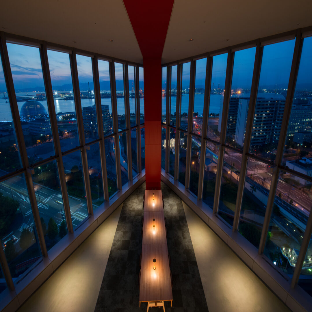 Evening ambiance and atmosphere