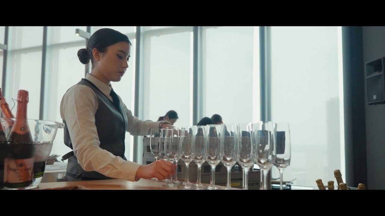 Team and staff moment