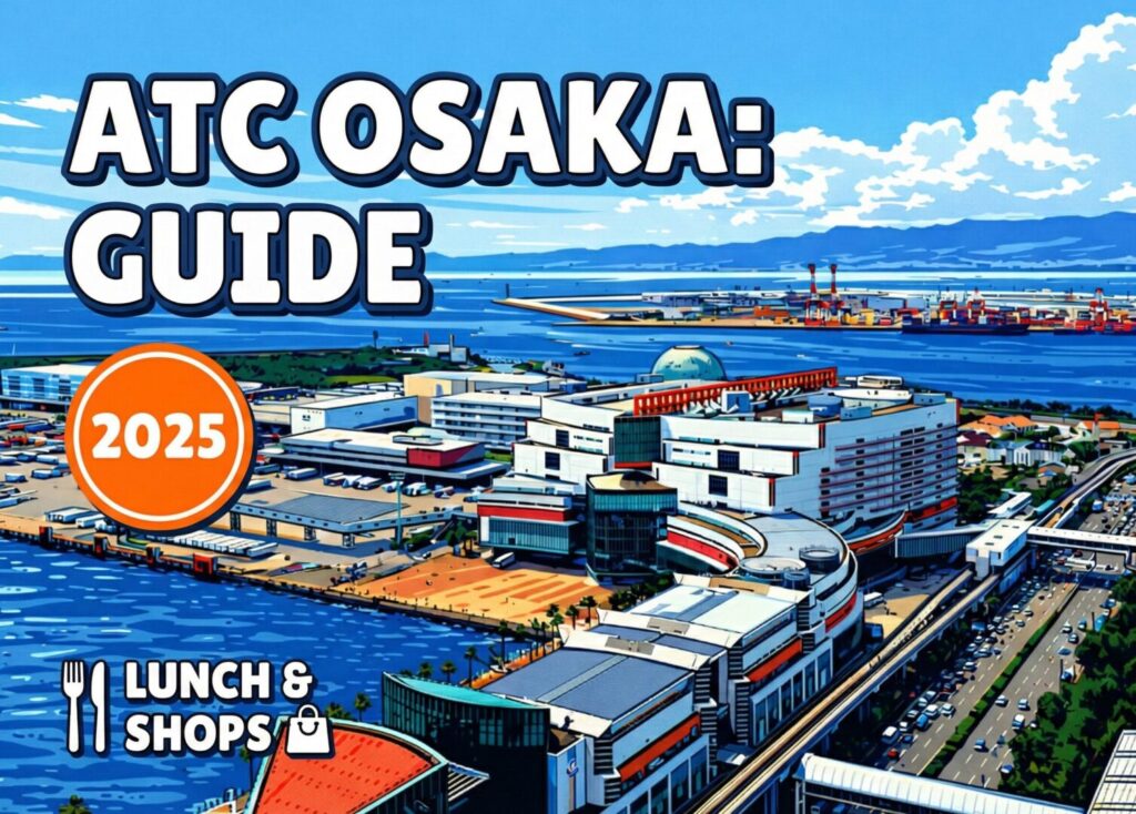 ATC Osaka Guide 2025: Top Lunch Spots, Sea Views & Shops