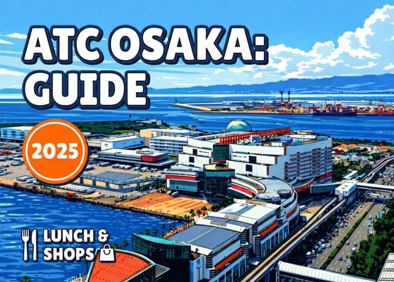 ATC Osaka Guide 2025: Top Lunch Spots, Sea Views & Shops
